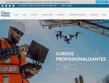 Tablet Screenshot of dronevisual.com